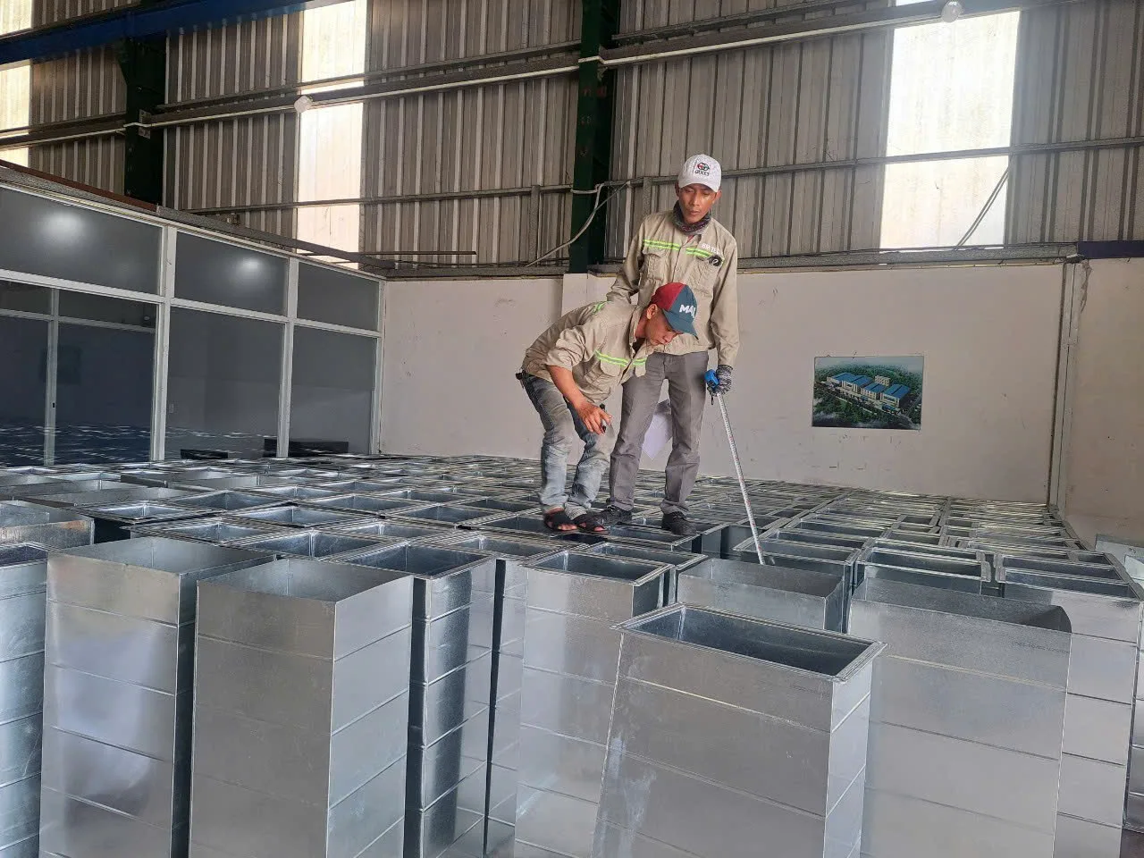 Hệ thống HVAC nhà xưởng sản xuất