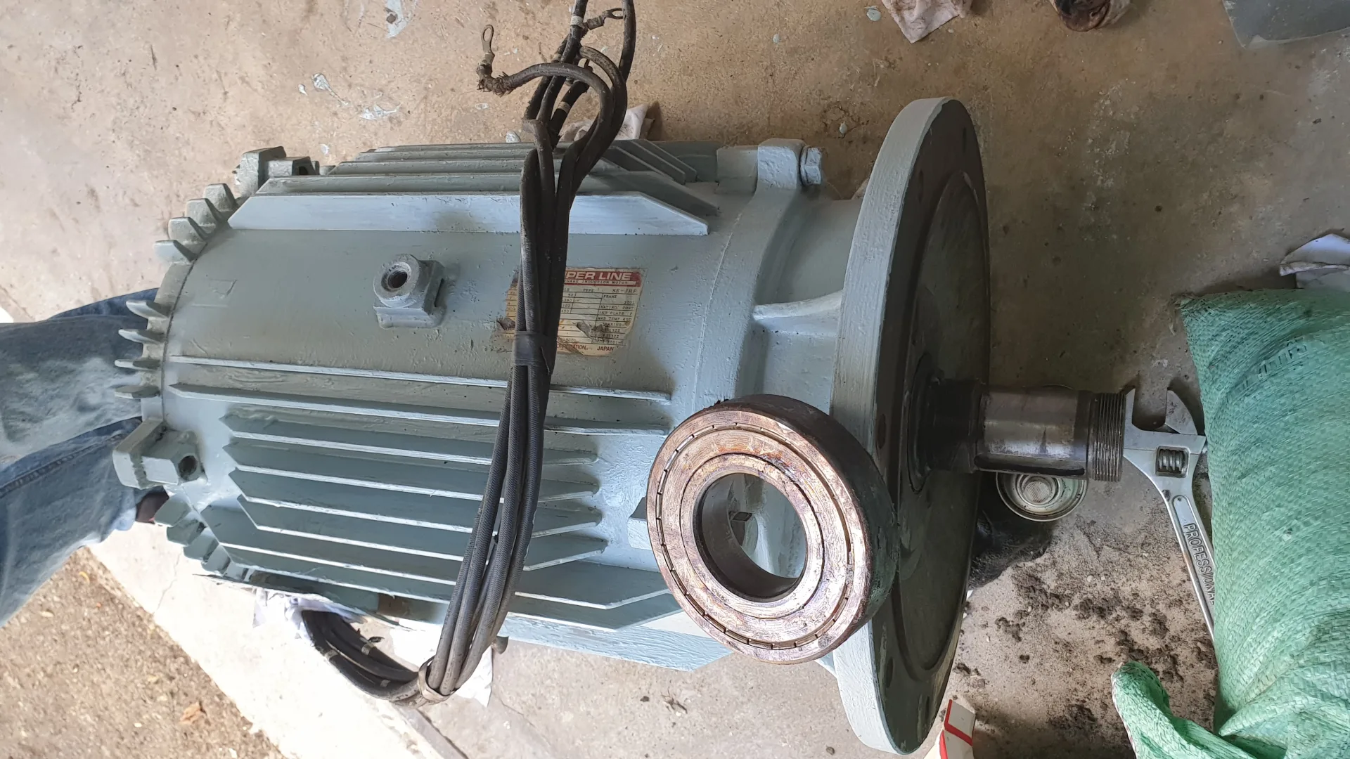 Bảo trì định kỳ quạt hút gió động cơ 45kw